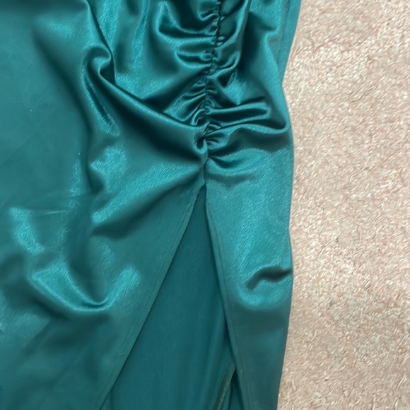 windsor formal dress dark green size xs - Picture 2 of 4